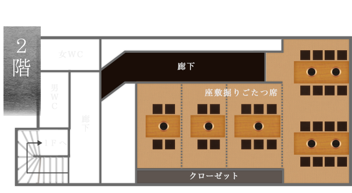 ２階見取り図