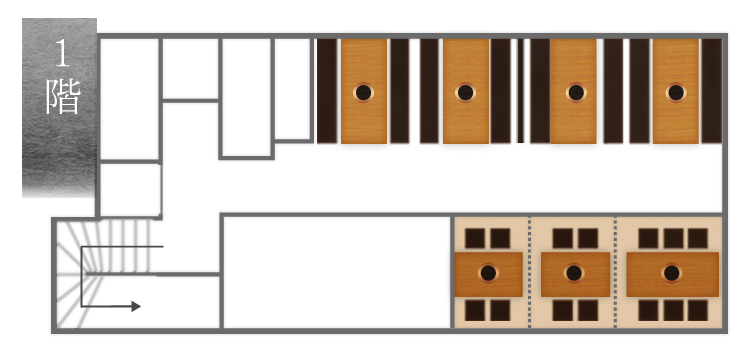 １階見取り図