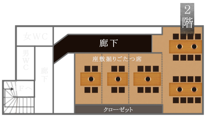 ２階見取り図